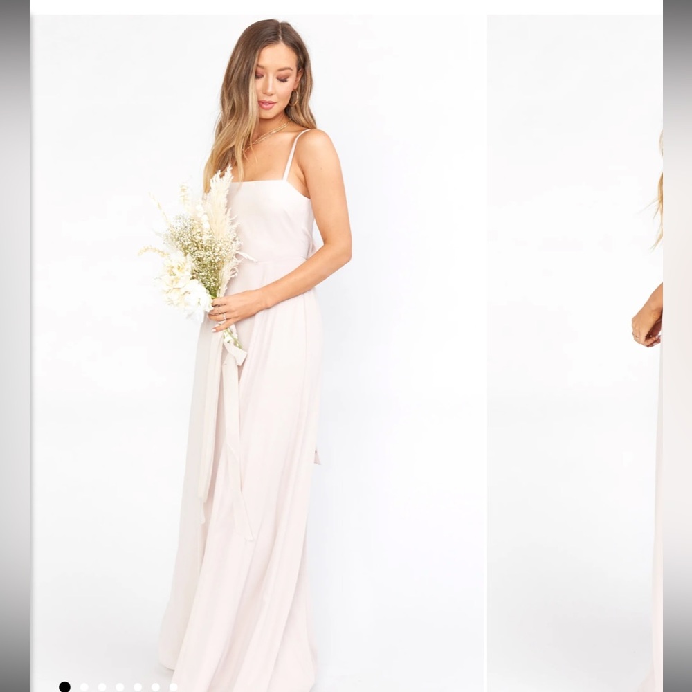 Bridesmaids Dress Show Me Your Mumu The Lauren Show Me The Ring Crisp